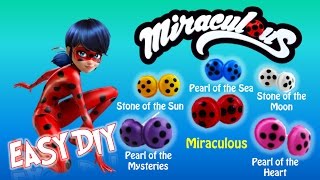 New Colored Miraculous for Ladybug Miraculous Ladybug Season 2 Earring Tutorial  Evies Toy House [upl. by Ahtnahc848]