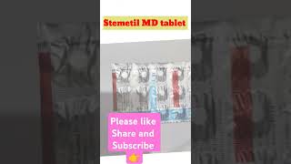 stemetil MD tablet uses in hindi vomiting Dizzinessanxiety trendingshorts viralshorts [upl. by Wahkuna]