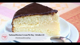 National Boston Cream Pie Day  October 23 [upl. by Cecilius]