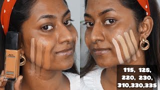 Maybelline fit me foundation mini TUB 310 Sun beige review demo Ankita Denwal [upl. by Guibert]