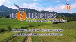 Wandern im Allgäu in Bayern in den Alpen Balderschwang zur Grasgehrenhütte und nach Fischen [upl. by Omrellug]