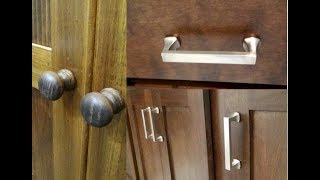 Drilling amp Installing Handles Knobs amp Pulls  Cabinet DIY [upl. by Adiaz187]