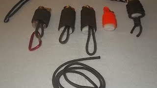 Paracord tutorial de como encordar un mechero o encendedor BIC facilmente con paracord [upl. by Abeu]