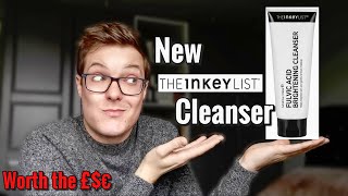 THE INKEY LIST FULVIC ACID BRIGHTENING CLEANSER Review  The Inkey List Cleanser for Brighter Skin [upl. by Gaudette]