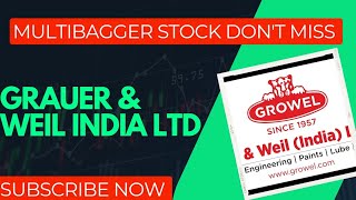 grauer amp weil  grauer and weil latest news  multibagger stock dont miss  Krish Invester  video [upl. by Romilda382]