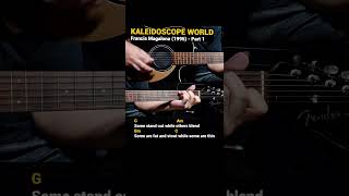 Kaleidoscope World  Francis Magalona 1995 Guitar Chords Tutorial with Lyrics Part 1 SHORTS REELS [upl. by Selig]