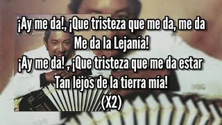 Lejania  Lisandro Meza Letra [upl. by Nirad]