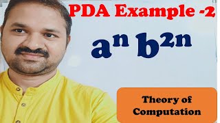 Construct PDA for the language Lan b2n  Pushdown Automata  TOC  FLAT  Theory of Comp [upl. by Dewhirst]