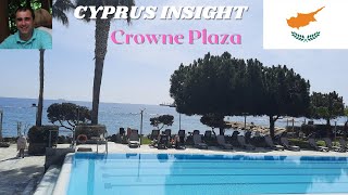 Crowne Plaza Limassol Cyprus  A Tour Around [upl. by Sandor459]