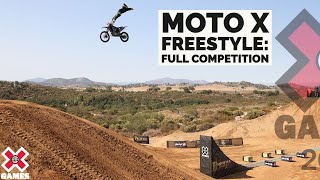 Moto X Freestyle FULL COMPETITION  X Games 2021 [upl. by Ardnalahs]