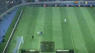 PES 2010  BARCELONA VS REAL MADRID  FULL MATCH GAMEPLAY HQ [upl. by Ilanos]