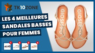 Les 4 meilleures sandales basses pour femmes [upl. by Starling338]