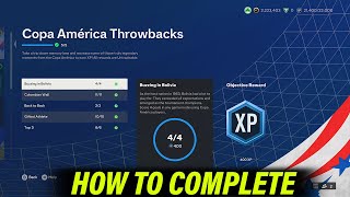 How To Complete The Copa America Throwbacks Objective on FC 24 [upl. by Itin]