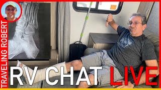 RV Chat Live Injured [upl. by Nerej]