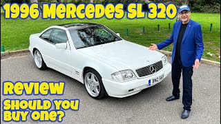 1996 Mercedes SL 320 Review  Daily Driver amp Investment Classic [upl. by Lorenz]