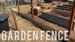 How to build a simple garden fence [upl. by Clova]