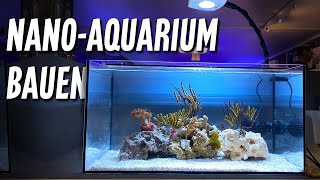 Nano Meerwasseraquarium  SO EINFACH WIE MÖGLICH  PlanktonPlus Aquaristik [upl. by Oriane406]