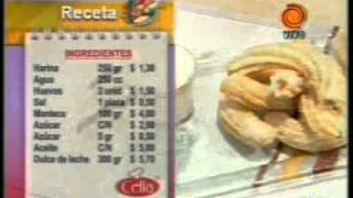 Receta churros rellenos pt4  201107153gp [upl. by Norok612]