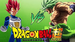 Broly vs Vegeta ssj god Fight in Dragons ball Super 💀 [upl. by Leah895]