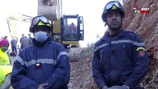 Moroccan rescuers get close to boy trapped in well [upl. by Rubia489]