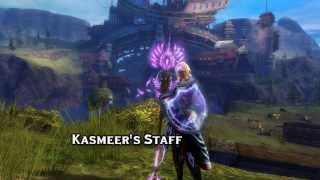 GW2 Kasmeers Staff amp Marjorys AxeDagger [upl. by Corin736]