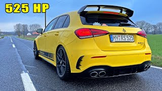 525HP AMG A45 RS by Posaidon  DRIFT POV amp STRAIGHT PIPE SOUND [upl. by Coco]