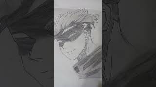 Hot Kakashi sense jujutsukaisen anime gojo jjk otaku sukun radhakrishnadrawingeasystepbystep [upl. by Doble486]