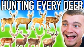 I Hunted Every Deer in the Hunter Call of the Wild [upl. by Whitcomb]