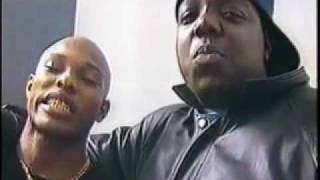 Rare clip of the Notorious BIG driving through Brooklyn meets up with Lil Kim [upl. by Eiramyllek88]