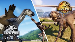 Iguanodon Comparison Spotlight  Jurassic World Evolution 2 [upl. by Gerg]