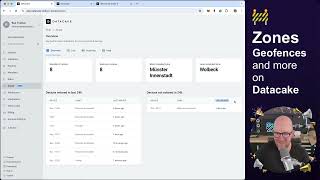 Preview of Datacake Zones  Geofences KPIs and more for your LoRaWAN or NBIoT GPS Asset Tracker [upl. by Gellman]