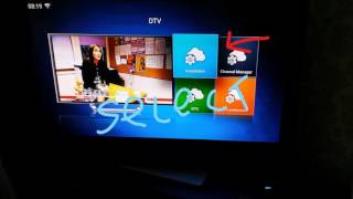 KII PRO DVBS2 T2 Combo TV Box how to install Cccam [upl. by Ecyal576]