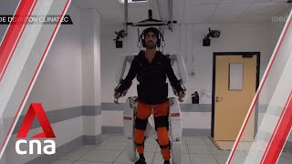 Paralysed man able to walk again with braincontrolled exoskeleton [upl. by Egerton306]