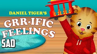 Daniel Tiger Grrific Feelings  Lets sing along Sad [upl. by Cl568]