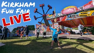 Kirkham Fun Fair LIVE  Cubbins Fun Fair 2022 [upl. by Selie]