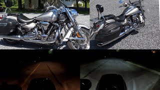 Yamaha Stratoliner XV1900 Motorcycle Led Headlight Upgrade [upl. by Ginny391]