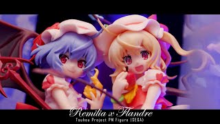 Remilia Scarlet amp Flandre Scarlet PM Figure SEGA Cinematic Spotlight  東方 Touhou Project [upl. by Adnilrev850]