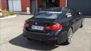 BMW M4 f82 SUPERSPRINT exhaust by DEVOTEC [upl. by Hluchy]