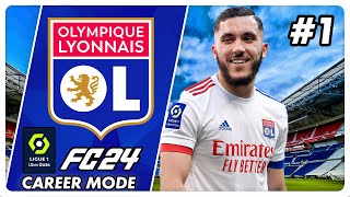 FC 24 Olympique Lyon Career Mode EP 1 [upl. by Thayne608]