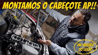 SEQUENCIA DE APERTO E TORQUE DE PARAFUSOS DO CABEÇOTE MOTOR AP FLEX SAVEIRO G4 ABANDONADA DO LEILÃO [upl. by Reivaj]