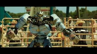 Real Steel quotAmbush Vs BullquotFullHD1080p [upl. by Dnomsad]