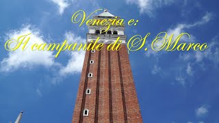 Venezia e il campanile di S Marco Una panoramica unica per vedere tutta la citta dallalto [upl. by Yanrahs]