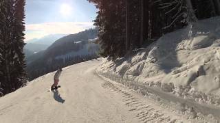 GoPro HD Hero2 Spitzingsee Snowboarding  Februar 2012 HD [upl. by Himelman]