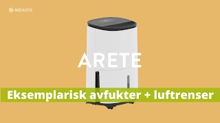 Meaco Arete One 10L  12L eksemplarisk avfukter og luftrenser [upl. by Thagard161]