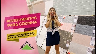 Revestimentos para Cozinha  Gaby Garciia [upl. by Andaira]