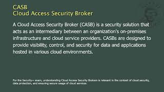 CASB  Cloud Access Security Broker [upl. by Pani]