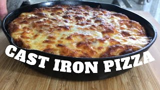 Cast Iron Pan Pizza [upl. by Tobin]