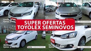 Seleção Ofertas Seminovos Toyolex Natal  Onix  Corolla  Fox  HB20 S [upl. by Kara]