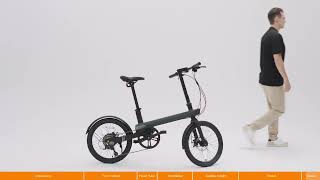 How to assemble a QiCYCLE Electric Bike C2 [upl. by Misak]