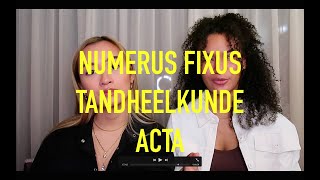 HOW TO NUMERUS FIXUS ACTA  TANDHEELKUNDE SELECTIE [upl. by Siver]